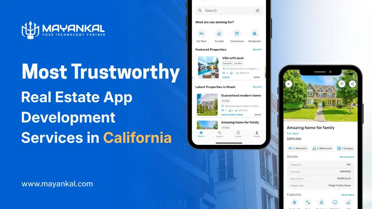 Trustworthy Real Estate App Development Services in California